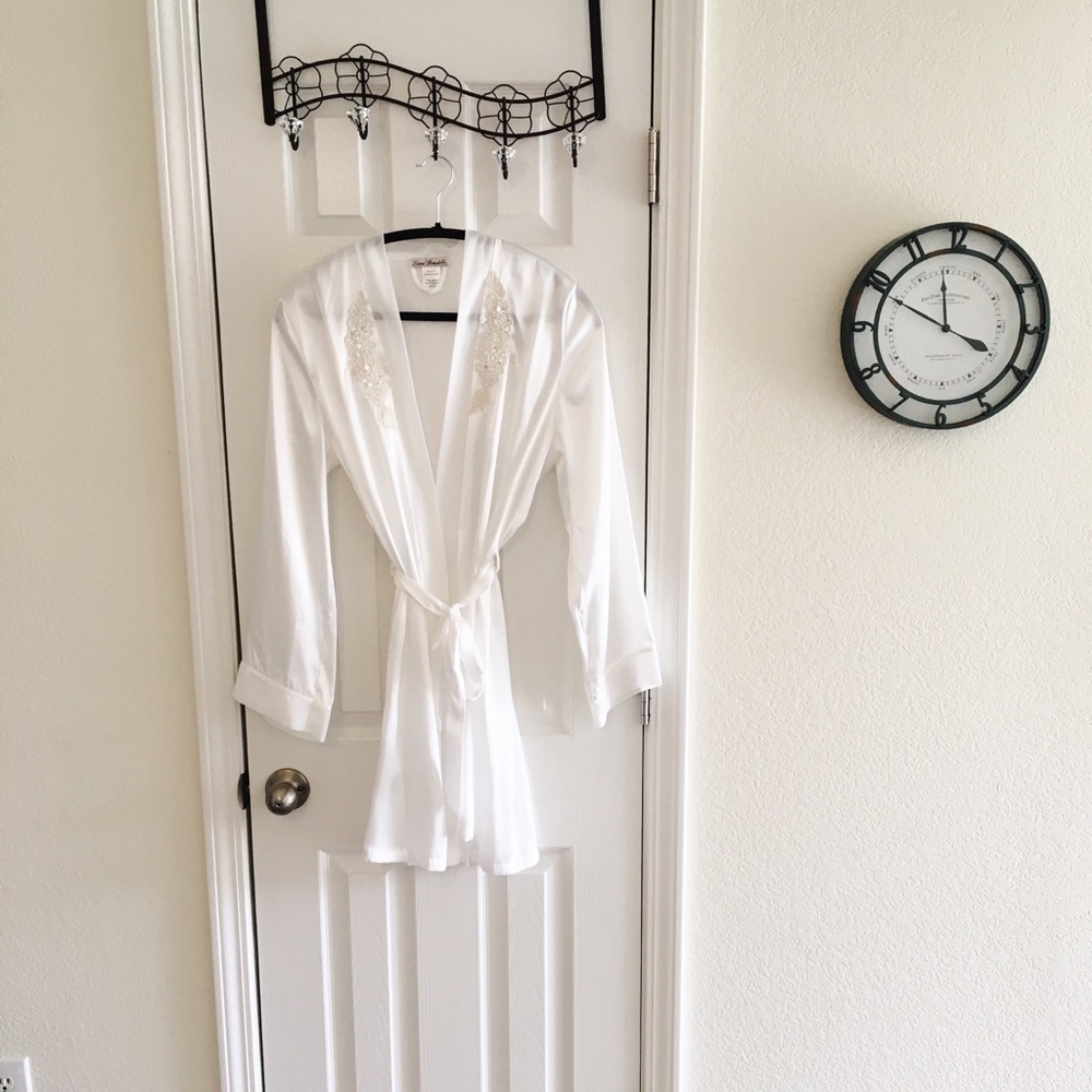 White Bridal Robe